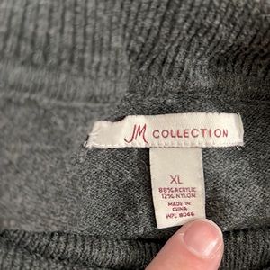 JM Collection Gray Sweater